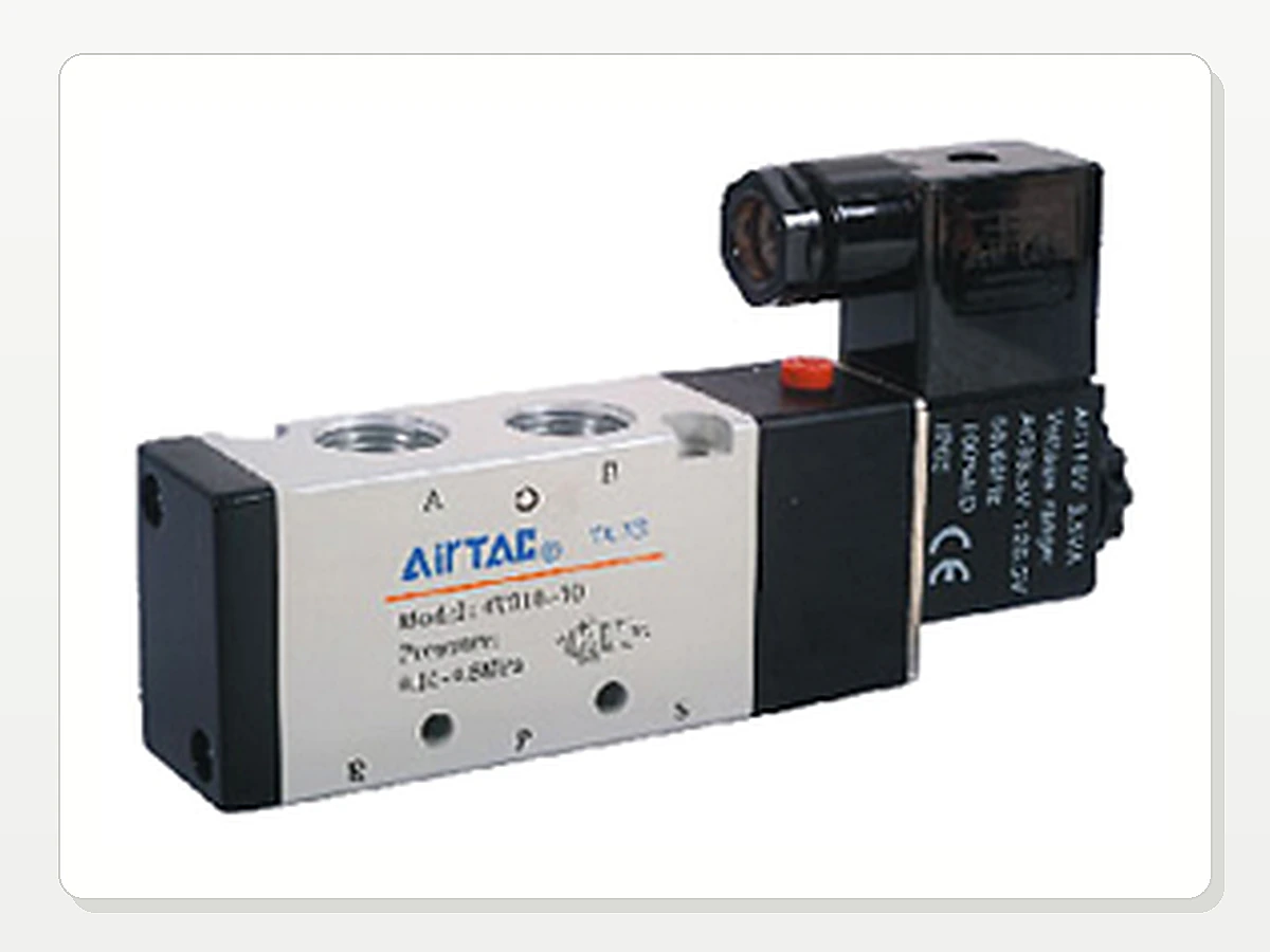 4V300 Series Solenoid Valve (5/2 way, 5/3 way)