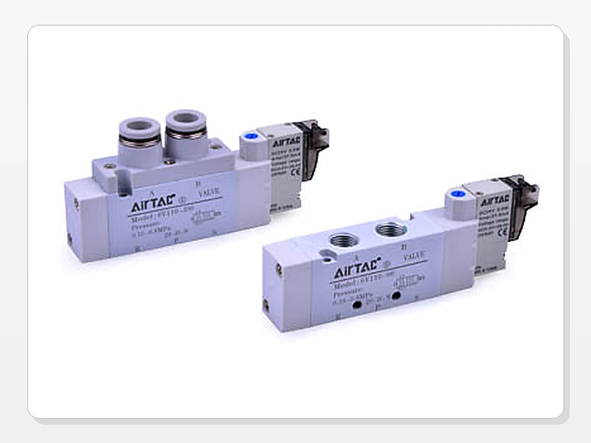 6V Series Solenoid Valve (5/2 way, 5/3 way)